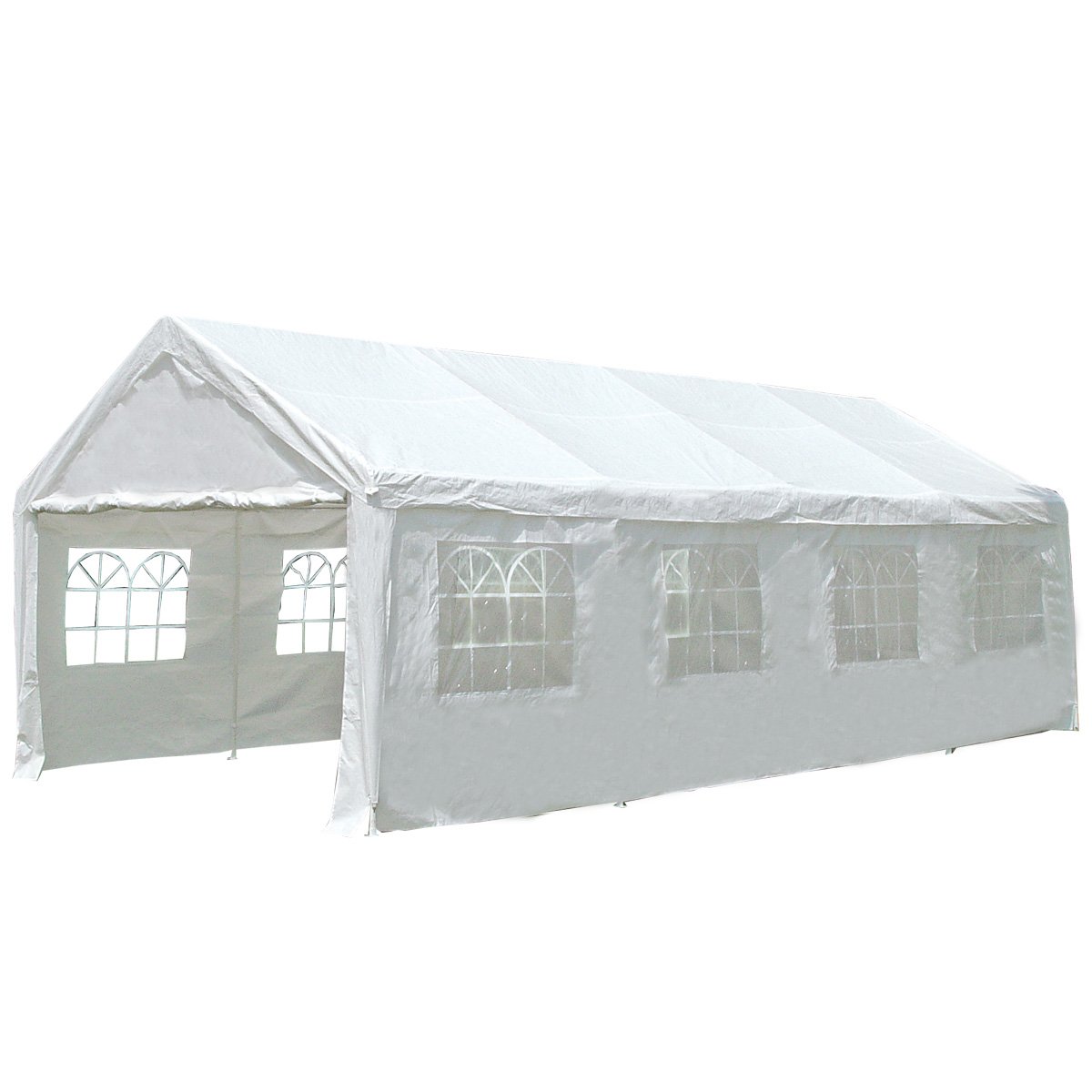 Wallaroo 4x8 Outdoor event marquee - White V240-GAZ-CPT-4X8-WH