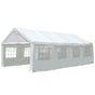 Wallaroo 4x8 Outdoor event marquee - White V240-GAZ-CPT-4X8-WH