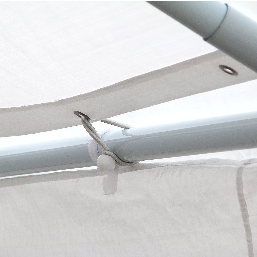 Wallaroo 4x8 Outdoor event marquee - White V240-GAZ-CPT-4X8-WH