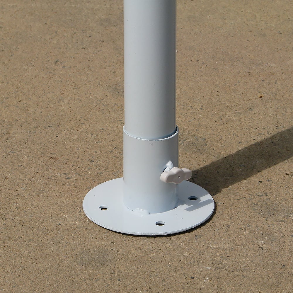 Wallaroo 4x8 Outdoor event marquee - White V240-GAZ-CPT-4X8-WH