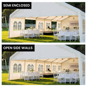 Wallaroo 12m x 6m outdoor event marquee carport tent V240-GAZ-CPT-612