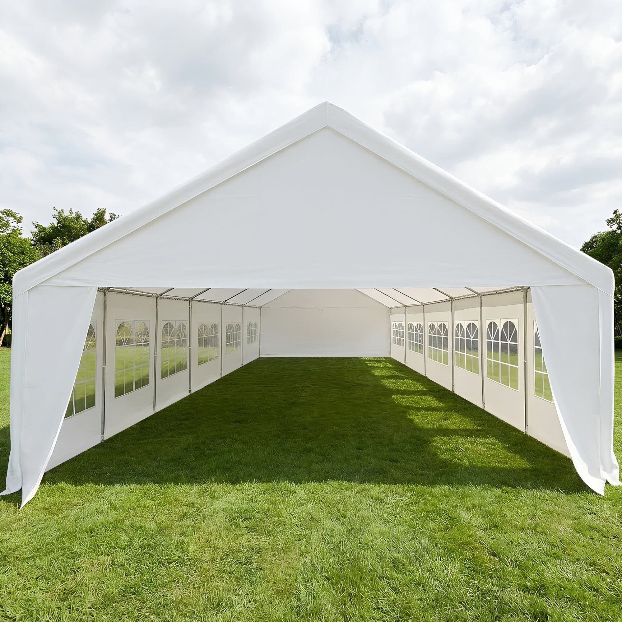 Wallaroo 12m x 6m outdoor event marquee carport tent V240-GAZ-CPT-612