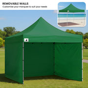 Wallaroo Gazebo Tent Marquee 3x3 Popup Outdoor - Green V240-GAZ-POP-3X3-GN