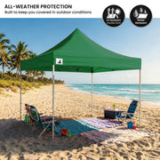 Wallaroo Gazebo Tent Marquee 3x3 Popup Outdoor - Green V240-GAZ-POP-3X3-GN