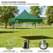 Wallaroo Gazebo Tent Marquee 3x3 Popup Outdoor - Green V240-GAZ-POP-3X3-GN