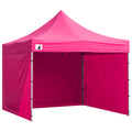 Wallaroo Gazebo Tent Marquee 3x3 PopUp Outdoor Pink V240-GAZ-POP-3X3-PK
