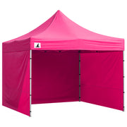 Wallaroo Gazebo Tent Marquee 3x3 PopUp Outdoor Pink V240-GAZ-POP-3X3-PK