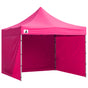 Wallaroo Gazebo Tent Marquee 3x3 PopUp Outdoor Pink V240-GAZ-POP-3X3-PK