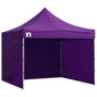 Wallaroo Gazebo Tent Marquee 3x3 PopUp Outdoor Purple V240-GAZ-POP-3X3-PU