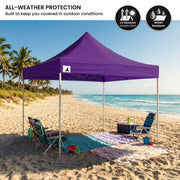 Wallaroo Gazebo Tent Marquee 3x3 PopUp Outdoor Purple V240-GAZ-POP-3X3-PU