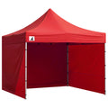Wallaroo Gazebo Tent Marquee 3x3 PopUp Outdoor Red V240-GAZ-POP-3X3-RD
