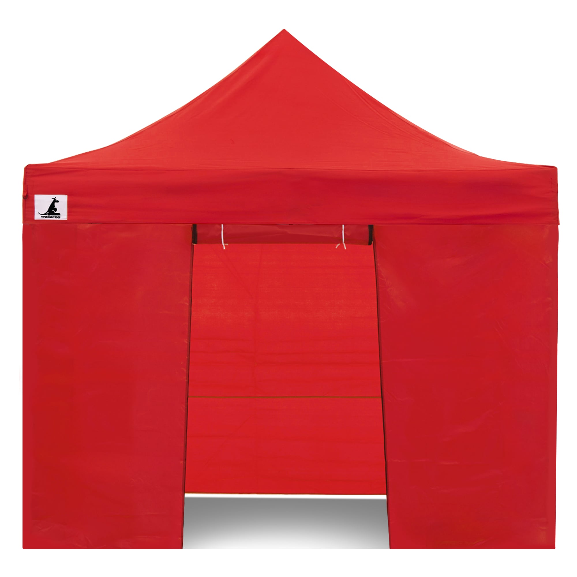 Wallaroo Gazebo Tent Marquee 3x3 PopUp Outdoor Red V240-GAZ-POP-3X3-RD
