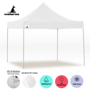 Wallaroo Gazebo Tent Marquee 3x3 PopUp Outdoor Wallaroo White V240-GAZ-POP-3X3-WH
