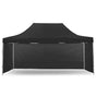 Wallaroo Gazebo Tent Marquee 3x4.5m PopUp Outdoor Black V240-GAZ-POP-3X45-BK