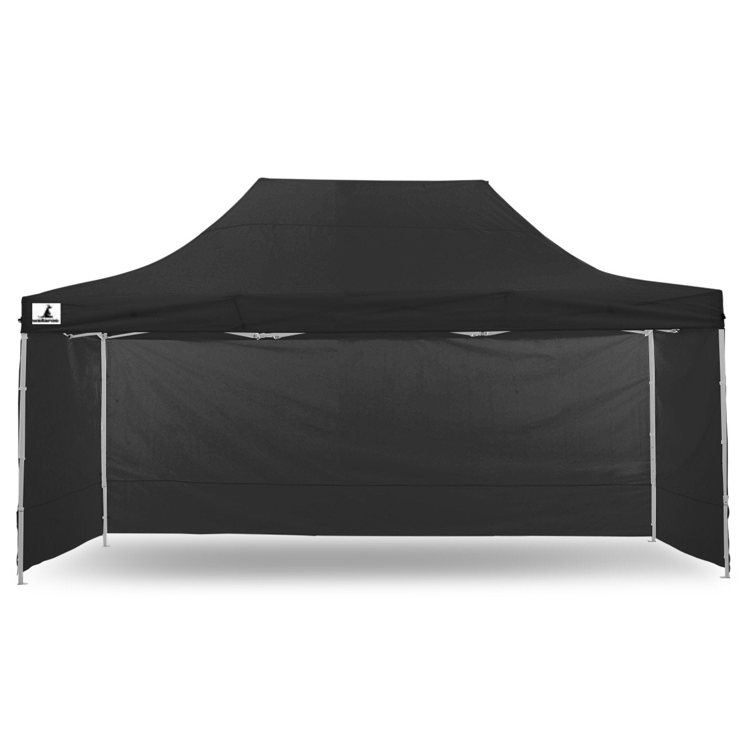 Wallaroo Gazebo Tent Marquee 3x4.5m PopUp Outdoor Black V240-GAZ-POP-3X45-BK