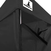 Wallaroo Gazebo Tent Marquee 3x4.5m PopUp Outdoor Black V240-GAZ-POP-3X45-BK