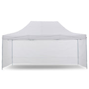 Wallaroo Gazebo Tent Marquee 3x4.5m PopUp Outdoor White V240-GAZ-POP-3X45-WH