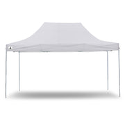 Wallaroo Gazebo Tent Marquee 3x4.5m PopUp Outdoor White V240-GAZ-POP-3X45-WH