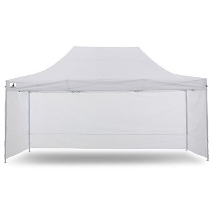 Wallaroo Gazebo Tent Marquee 3x4.5m PopUp Outdoor White V240-GAZ-POP-3X45-WH