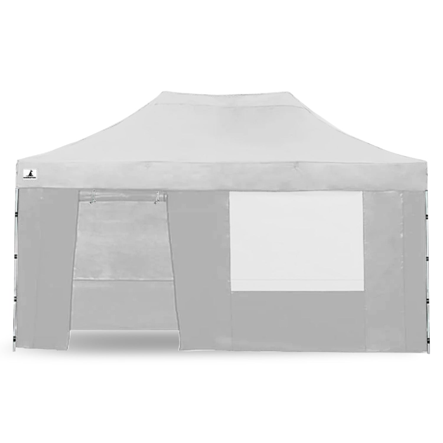 Wallaroo Gazebo Tent Marquee 3x4.5m PopUp Outdoor White V240-GAZ-POP-3X45-WH