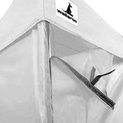 Wallaroo Gazebo Tent Marquee 3x4.5m PopUp Outdoor White V240-GAZ-POP-3X45-WH