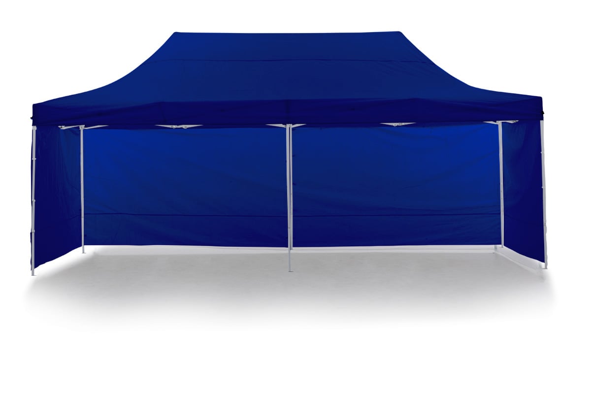 Wallaroo Gazebo Tent Marquee 3x6m PopUp Outdoor Wallaroo Blue V240-GAZ-POP-3X6-BU