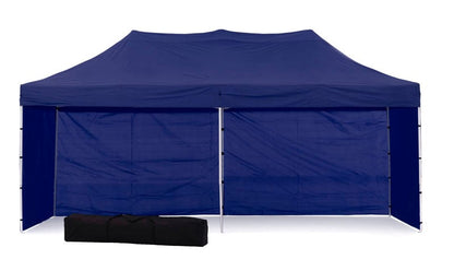 Wallaroo Gazebo Tent Marquee 3x6m PopUp Outdoor Wallaroo Blue V240-GAZ-POP-3X6-BU