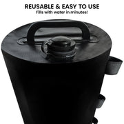 Wallaroo 10L Weight Bags 4 Pcs Gazebo Pods Canopy Eco-friendly Anchor In Black V240-GAZ-WB7-BLC-4