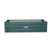 Wallaroo Garden Bed 120 x 60 x 30cm Galvanized Steel - Green V240-GBD-BSW-1206-GN