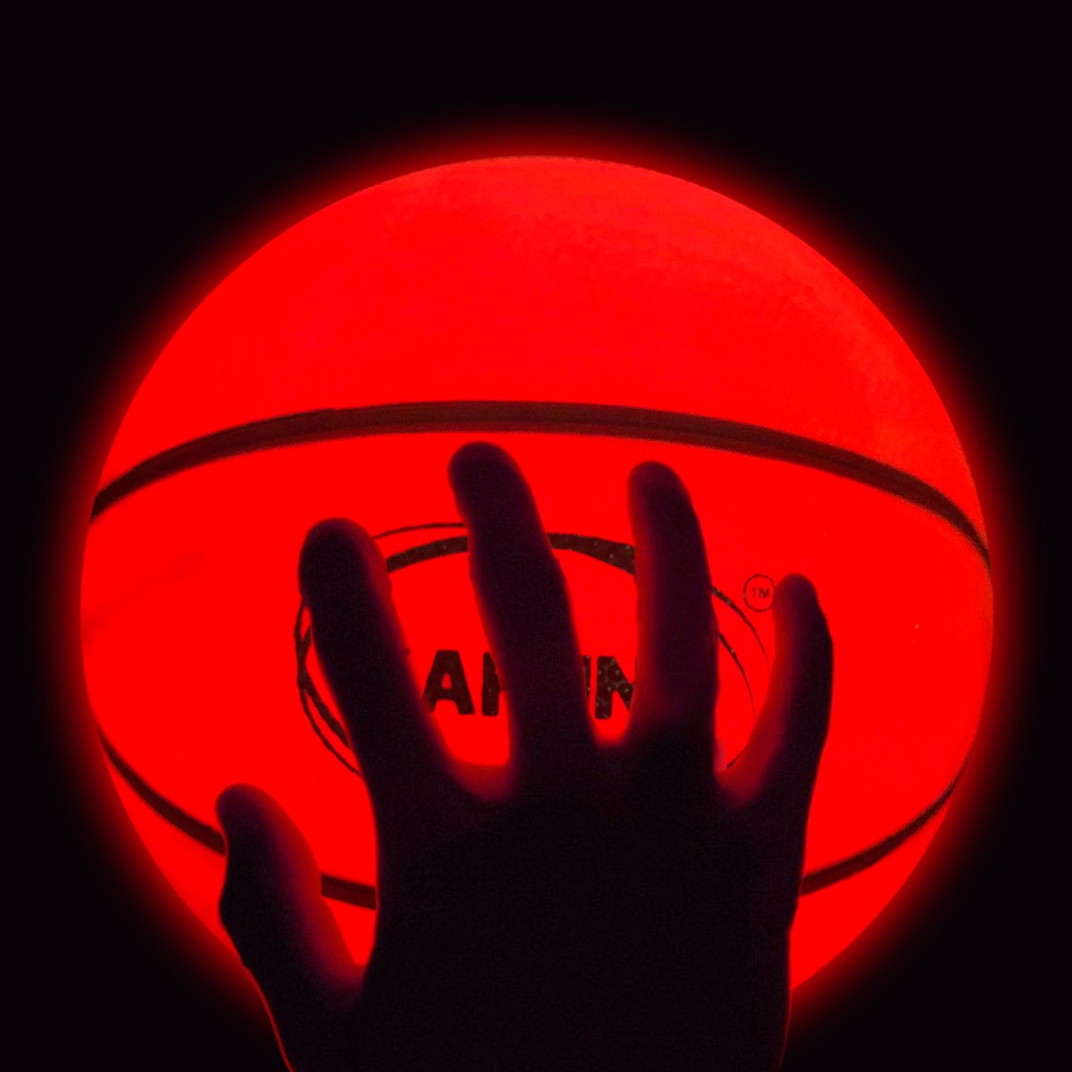 Kahuna Basketball L.e.d Glow Light Up Trampoline Ball V240-GLW-BALL