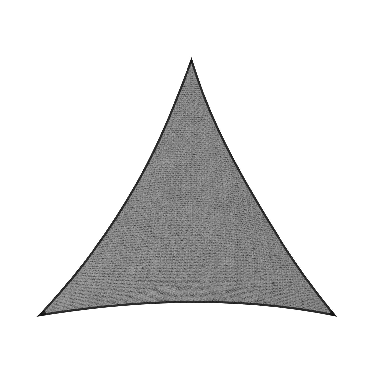 Wallaroo 280GSM Outdoor Sun Shade Sail Canopy Grey Triangle 7m x 7m x 7m V240-GYSS-280-777