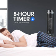 Pronti Electric Tower Heater 2000W Ceramic Portable Remote - Black V240-HEA-PCT-67HL-BK