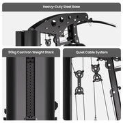 Powertrain Home Multi Gym 560 Full Body Training with 90kg Weight Stack Home Gym V240-HGM-JUN-560