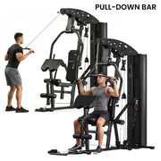Powertrain Home Multi Gym 560 Full Body Training with 90kg Weight Stack Home Gym V240-HGM-JUN-560