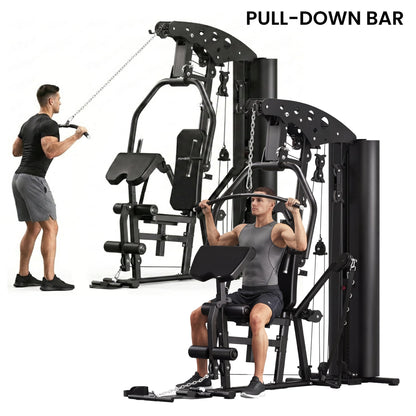 Powertrain Home Multi Gym 560 Full Body Training with 90kg Weight Stack Home Gym V240-HGM-JUN-560