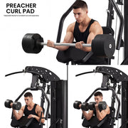 Powertrain Home Multi Gym 560 Full Body Training with 90kg Weight Stack Home Gym V240-HGM-JUN-560