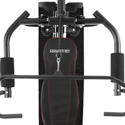Powertrain Multi Station Home Gym With 68kg Weights Preacher Curl Pad V240-HGM-MTR-080-068