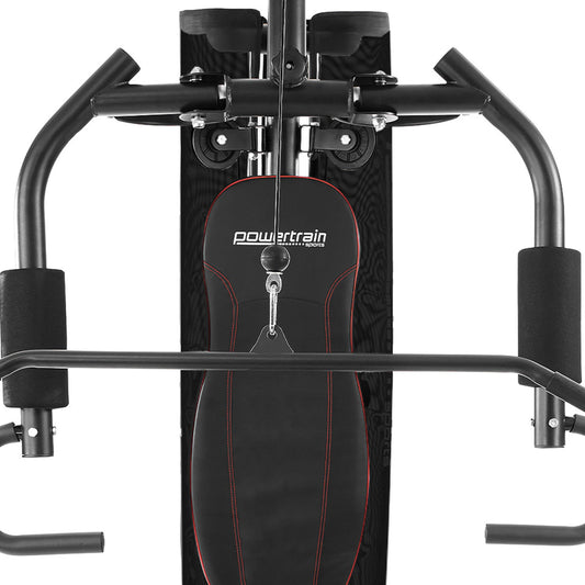 Powertrain Multi Station Home Gym With 68kg Weights Preacher Curl Pad V240-HGM-MTR-080-068