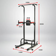 Powertrain Power Tower J06 Multifunction Strength Training Station with Pull-Up Bar Leg Raise Station Dip Bar