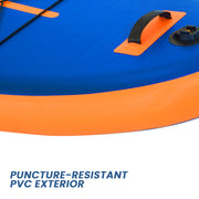 Kahuna Kai Premium Sports 10.6FT Inflatable Paddle Board V240-IFB-HLE-320P-BU