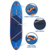 Kahuna Kai Premium Sports 10.6FT Inflatable Paddle Board V240-IFB-HLE-320P-BU