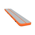 Powertrain Airtrack 20cm Thick 3m x 1m Inflatable Gymnastics Tumbling Mat Air Track - Orange V240-IFM-HL-301-ORG