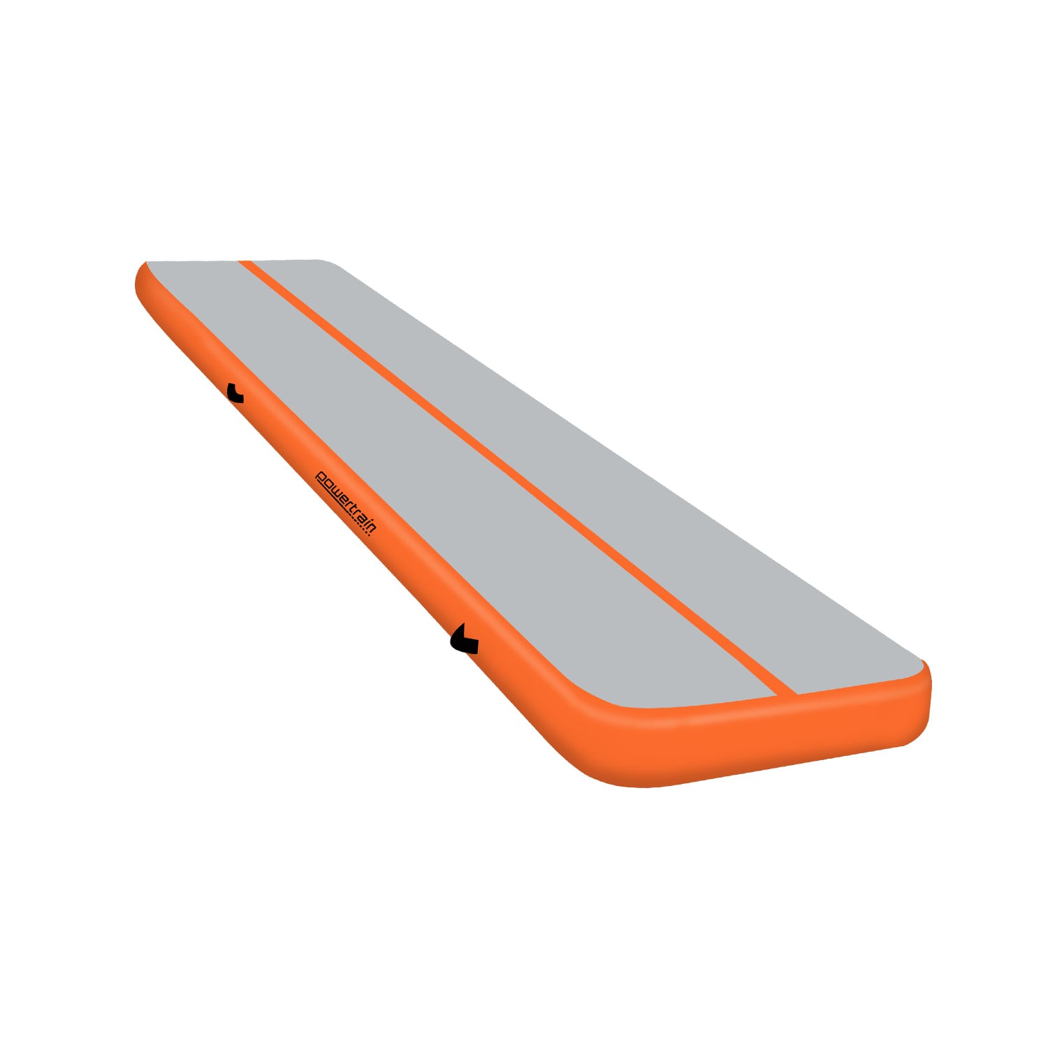 Powertrain Airtrack 20cm Thick 3m x 1m Inflatable Gymnastics Tumbling Mat Air Track - Orange V240-IFM-HL-301-ORG