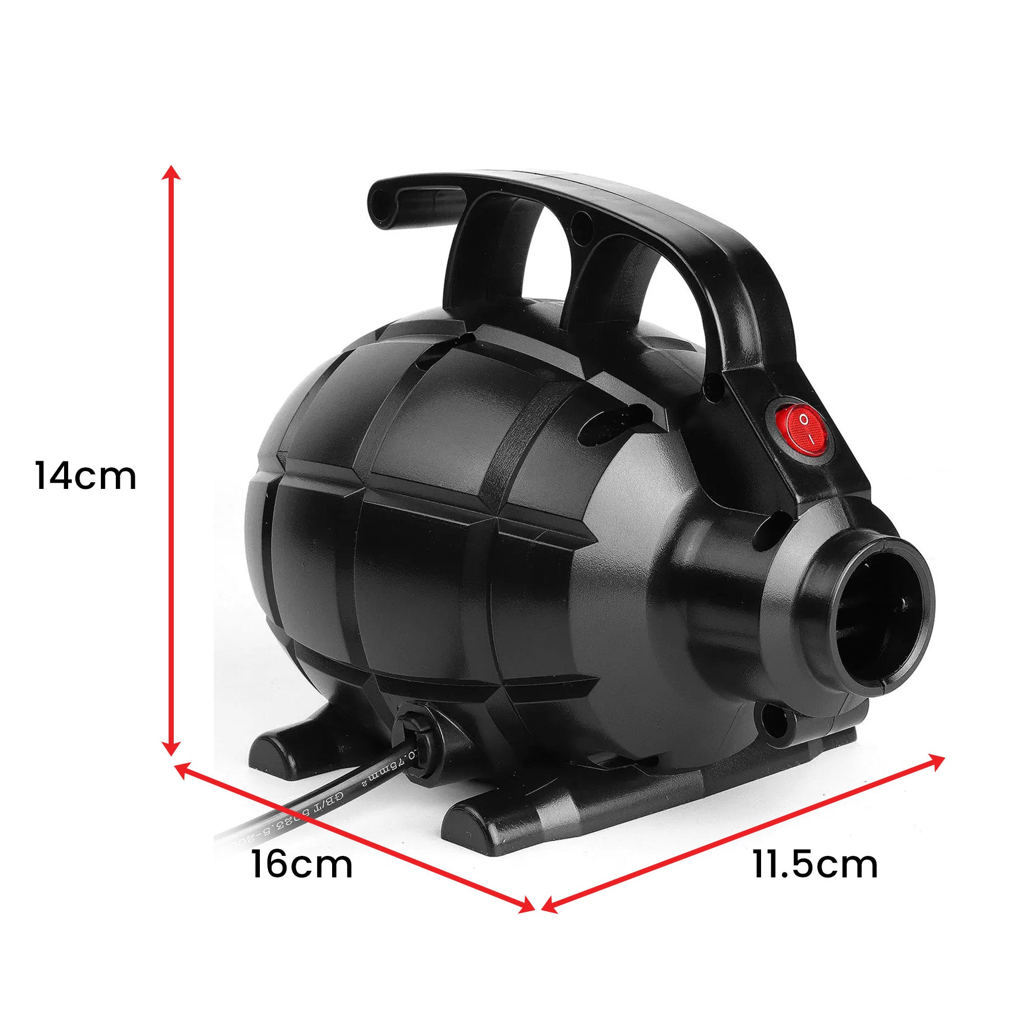 Kahuna 500w Isup Electric Air Pump - Efficient Inflatable Device For Rapid Airflow, Use For Airtrack Mats, V240-IFP-HXG-SS-103