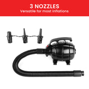 Kahuna 500w Isup Electric Air Pump - Efficient Inflatable Device For Rapid Airflow, Use For Airtrack Mats, V240-IFP-HXG-SS-103