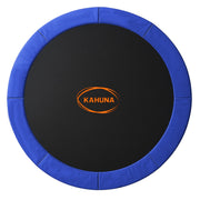 Kahuna 8ft Replacement Trampoline Safety Pad Cover and Jumping Spring Mat - Blue V240-KAH-PDMAT-08-BU