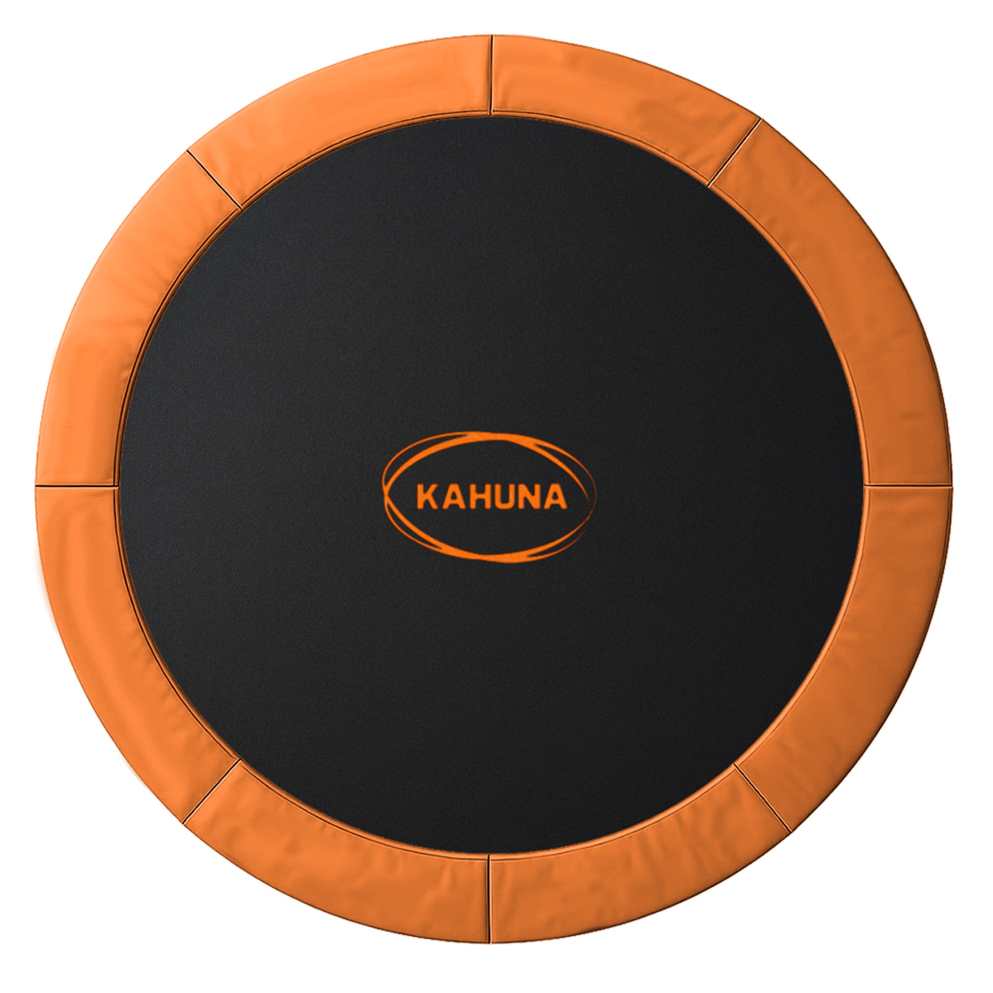 Kahuna 8ft Replacement Trampoline Safety Pad Cover and Jumping Spring Mat - Orange V240-KAH-PDMAT-08-OR