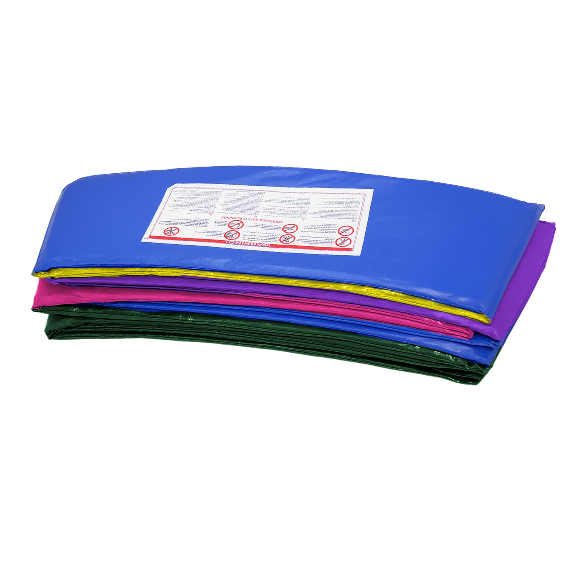 Kahuna 12ft Replacement Trampoline Safety Pad Cover and Jumping Spring Mat - Rainbow V240-KAH-PDMAT-12-RB