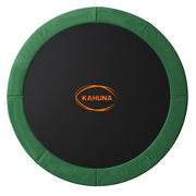 Kahuna 14ft Replacement Trampoline Safety Pad Cover and Jumping Spring Mat - Green V240-KAH-PDMAT-14-GN
