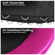 Kahuna 14ft Replacement Trampoline Safety Pad Cover and Jumping Spring Mat - Pink V240-KAH-PDMAT-14-PK